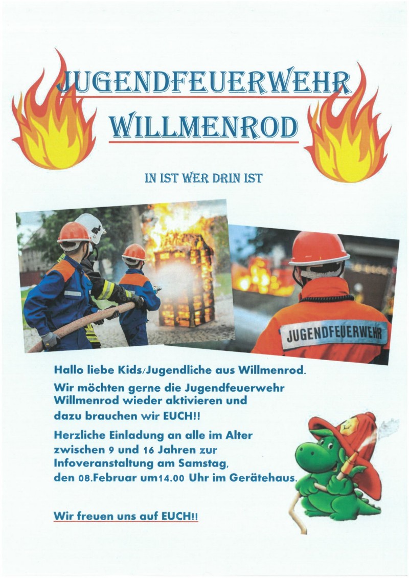 Infoveranstaltung Jugendfeuerwehr